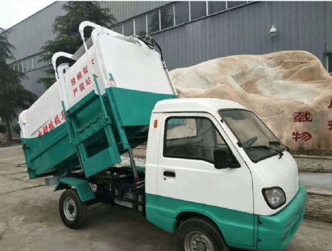 點擊查看詳細信息<br>標題：自卸式電動四輪垃圾車 閱讀次數(shù)：2103